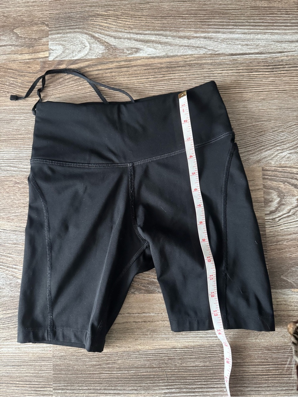 Nike black Women's High-Waist Athletic Bike Shorts
